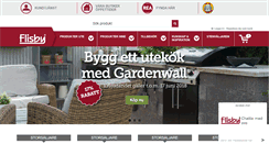 Desktop Screenshot of flisbyab.se
